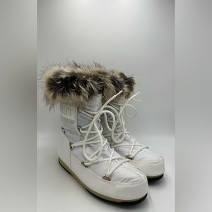 Moon Boot Monaco Faux-Fur Low Boots